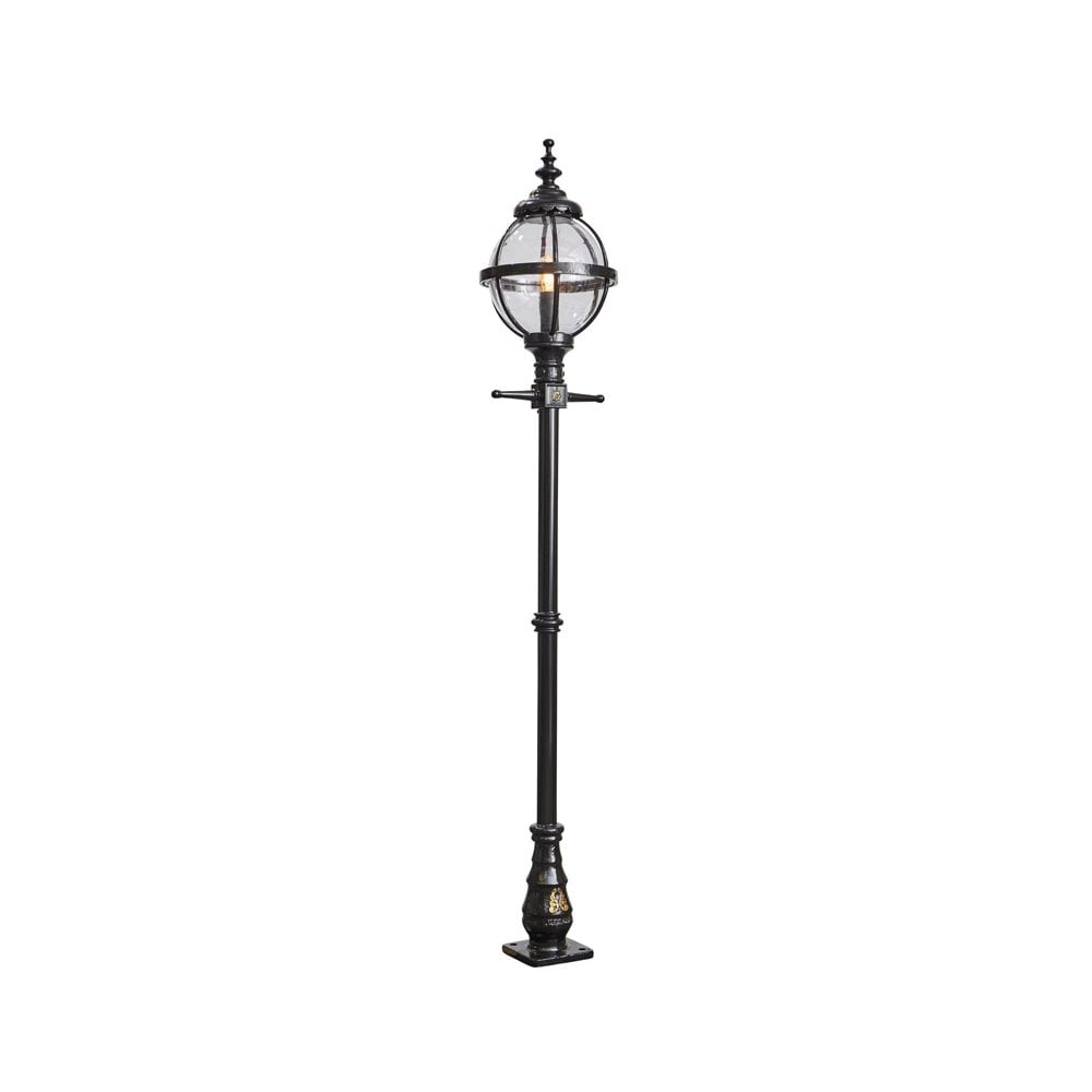 Harte Victorian 2.5m Globe Lamp Post - Cast Iron