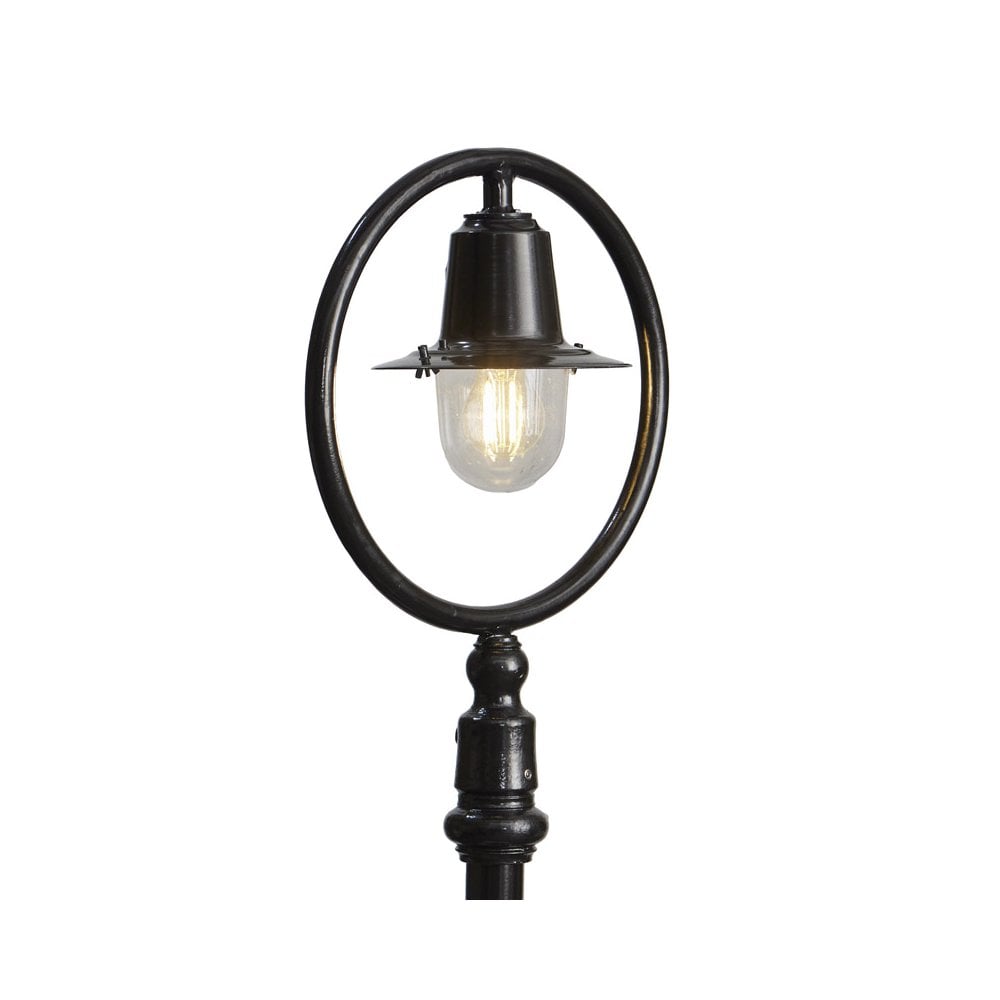 Harte Classic Railway Style 1.49m Lamp Post - Cast Iron & Steel