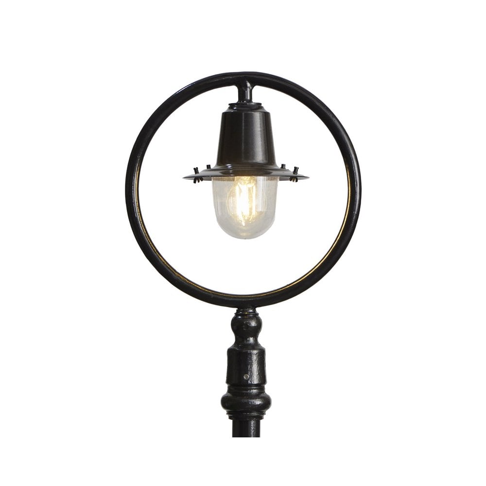 Harte Classic Railway Style 1.49m Lamp Post - Cast Iron & Steel