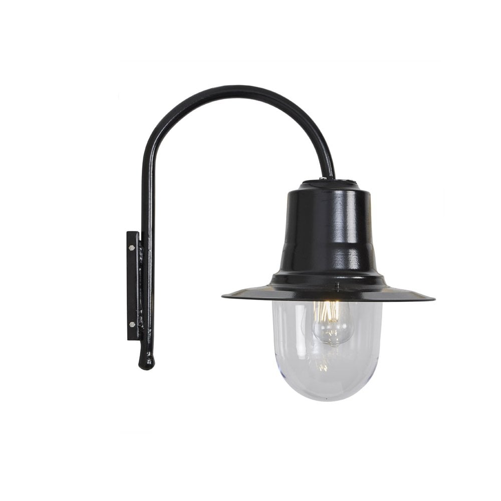 Harte Vintage Tear Drop 0.91m Wall Light - Galvanised Steel