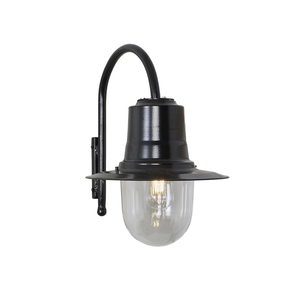 Harte Vintage Tear Drop 0.91m Wall Light - Galvanised Steel