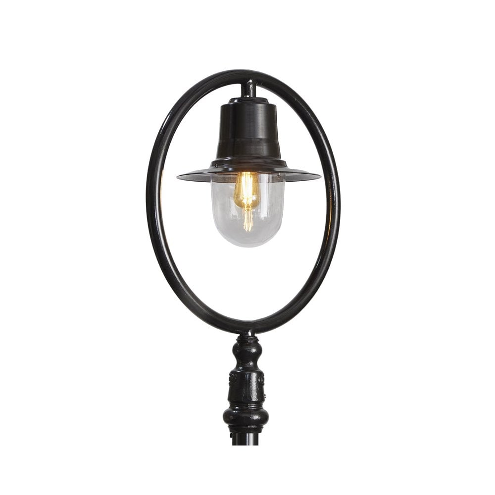 Harte Classic Railway Style 2.73m Lamp Post - Cast Iron & Steel