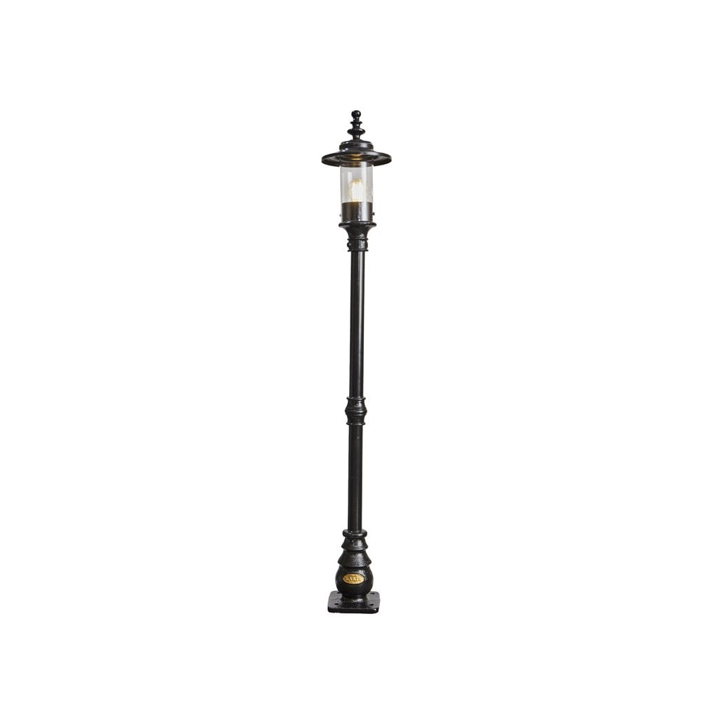 Harte Georgian Style 1.39m Lamp Post - Cast Iron & Steel