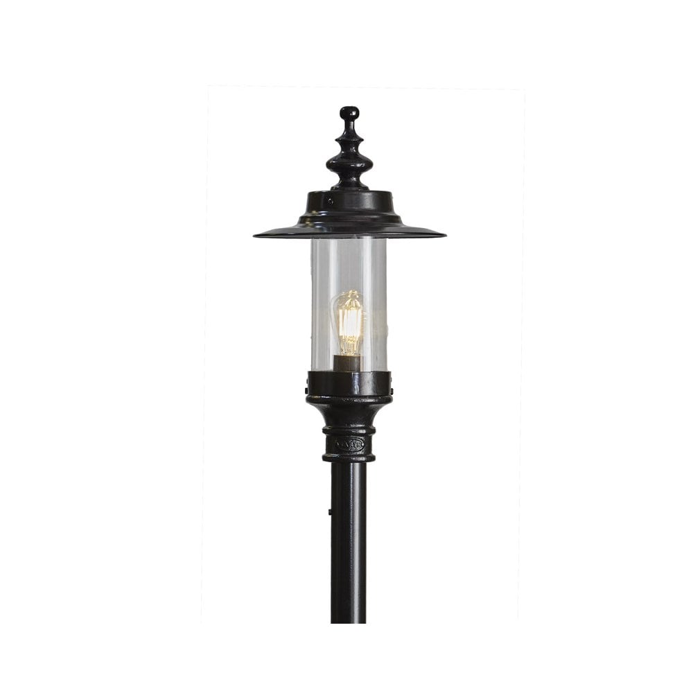 Harte Georgian Style 2.55m Lamp Post - Cast Iron & Steel