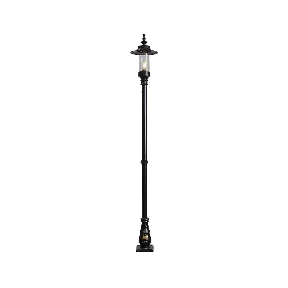Harte Georgian Style 2.55m Lamp Post - Cast Iron & Steel