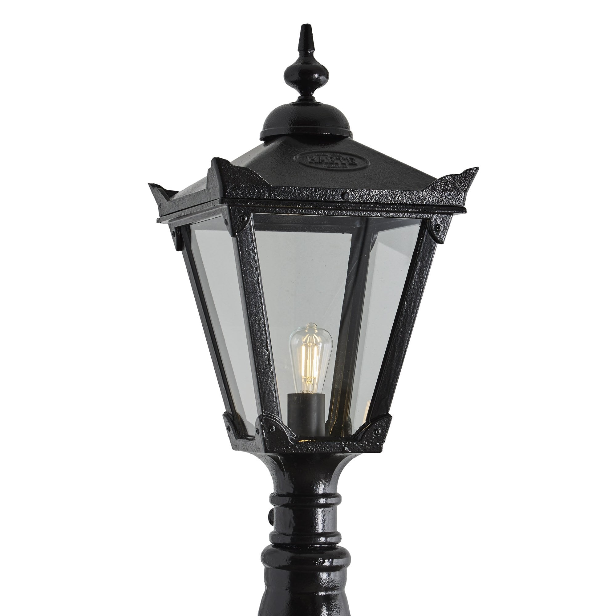 Harte Victorian 1.54m Traditional Pedestal Light - Cast Iron