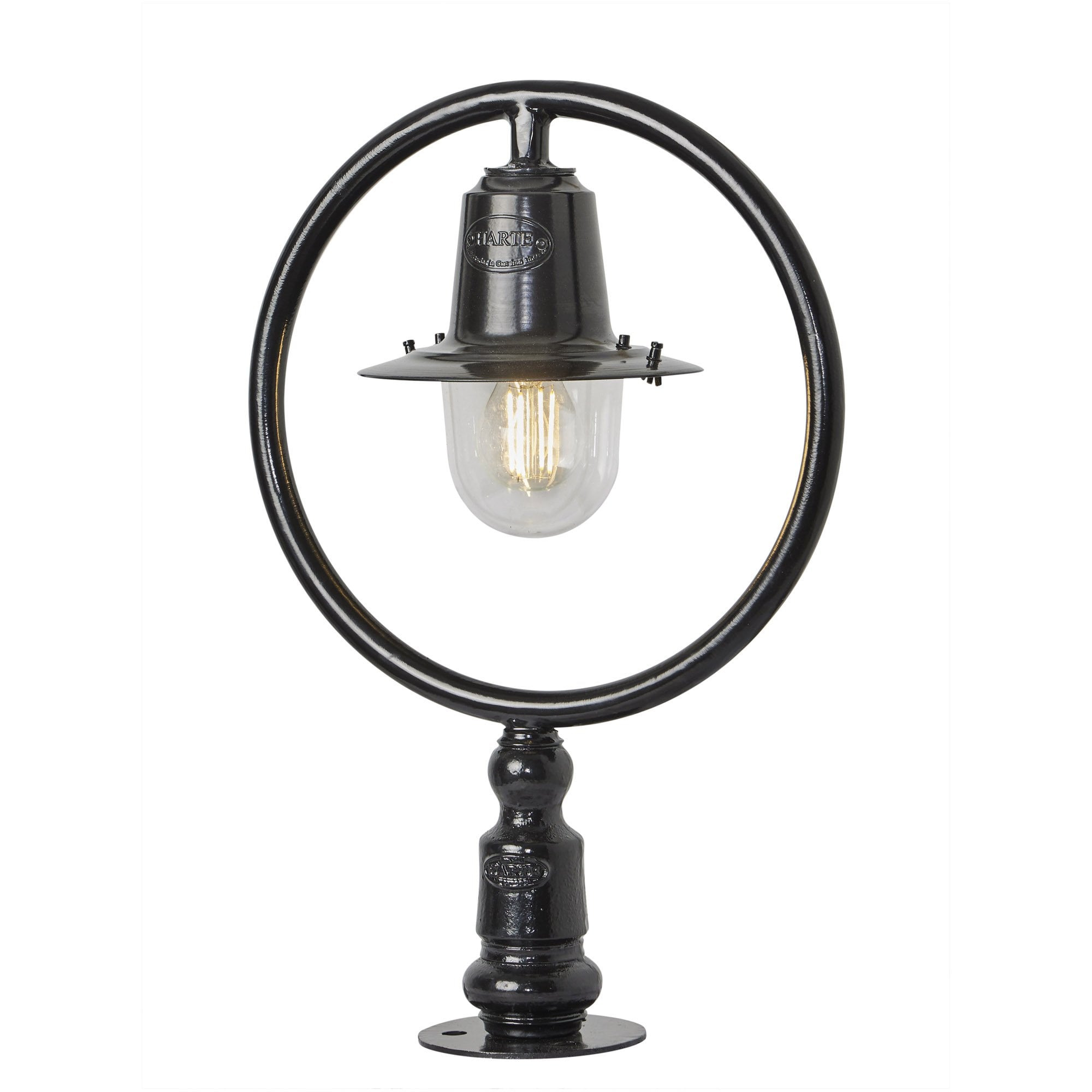 Harte Classic Railway Style 0.52m Pier Light - Cast Iron & Steel