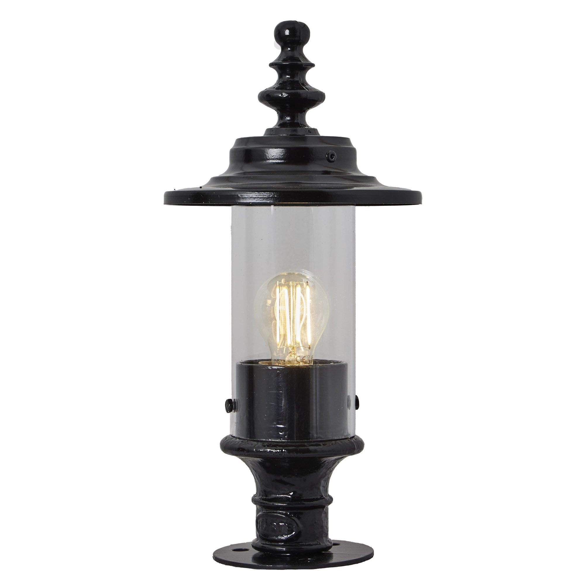 Harte Georgian Style 0.39m Pier Light - Cast Iron & Steel