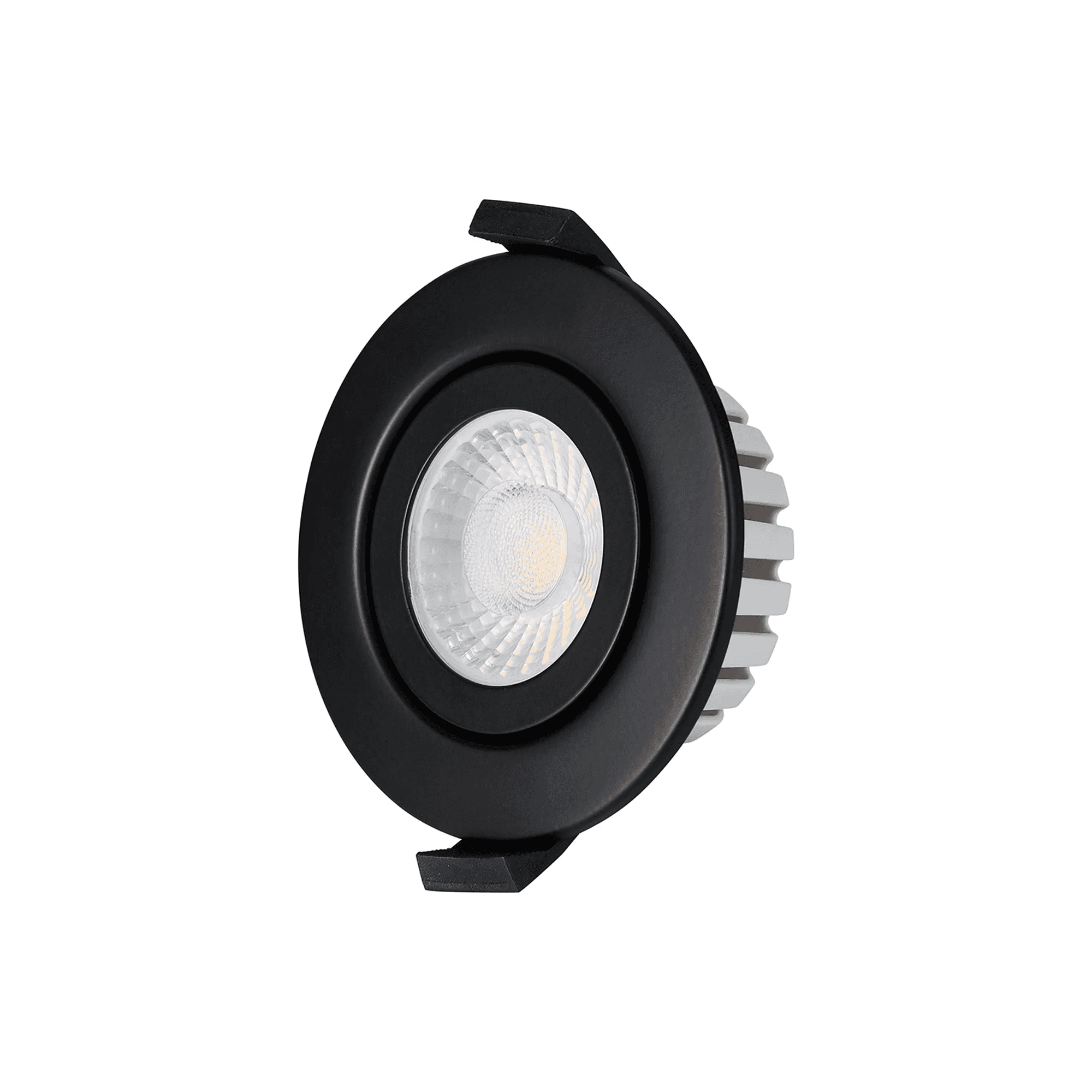 Fabula Mulgrave CCT LED Adjustable Downlight - IP65 Fire Rated - Matt Black