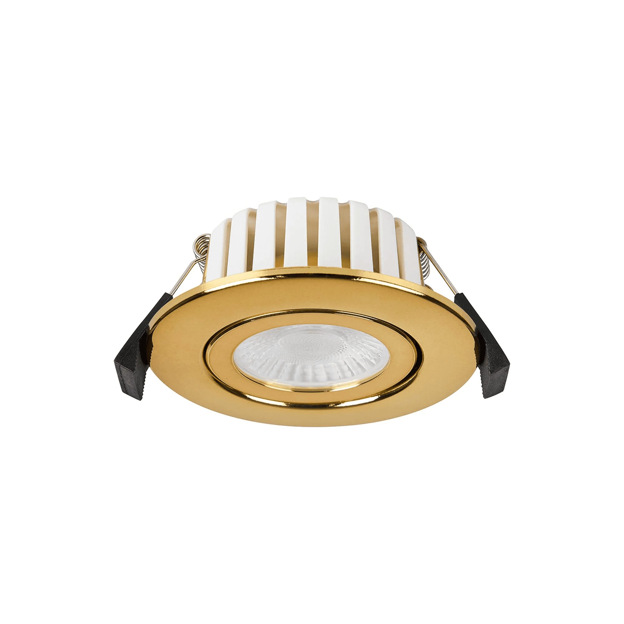 Fabula Mulgrave CCT LED Adjustable Downlight - IP65 Fire Rated - Brass
