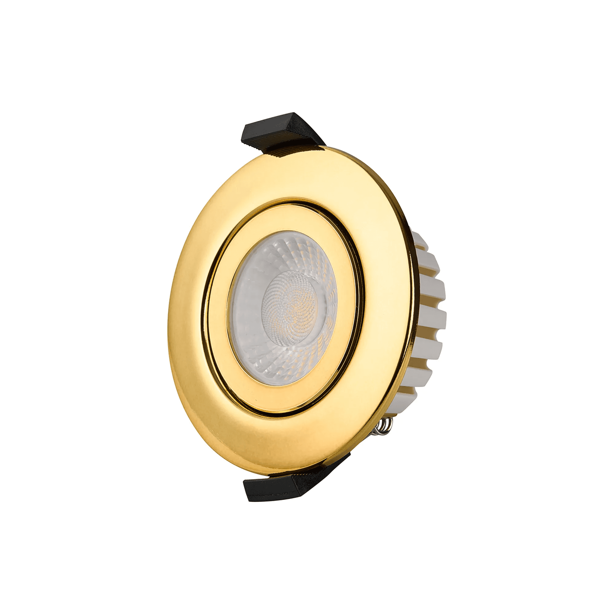 Fabula Mulgrave CCT LED Adjustable Downlight - IP65 Fire Rated - Brass