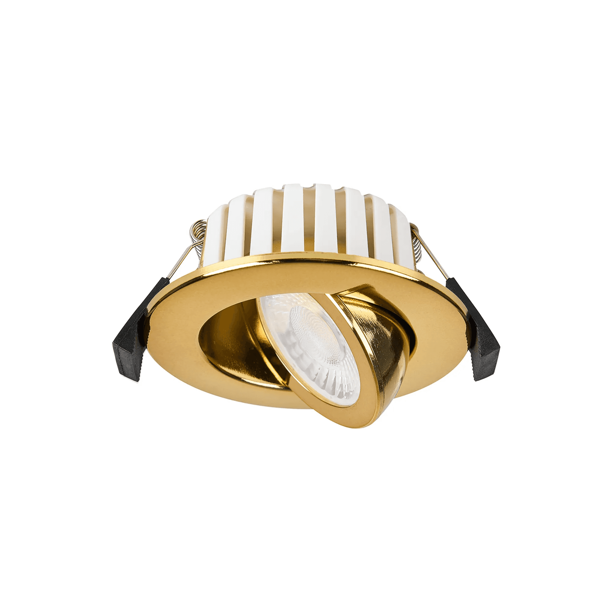 Fabula Mulgrave CCT LED Adjustable Downlight - IP65 Fire Rated - Brass