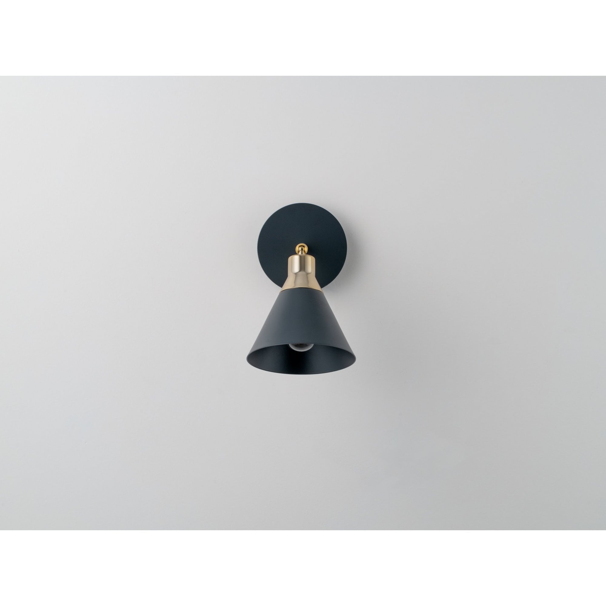 houseof. Cone Wall Light - Charcoal Grey
