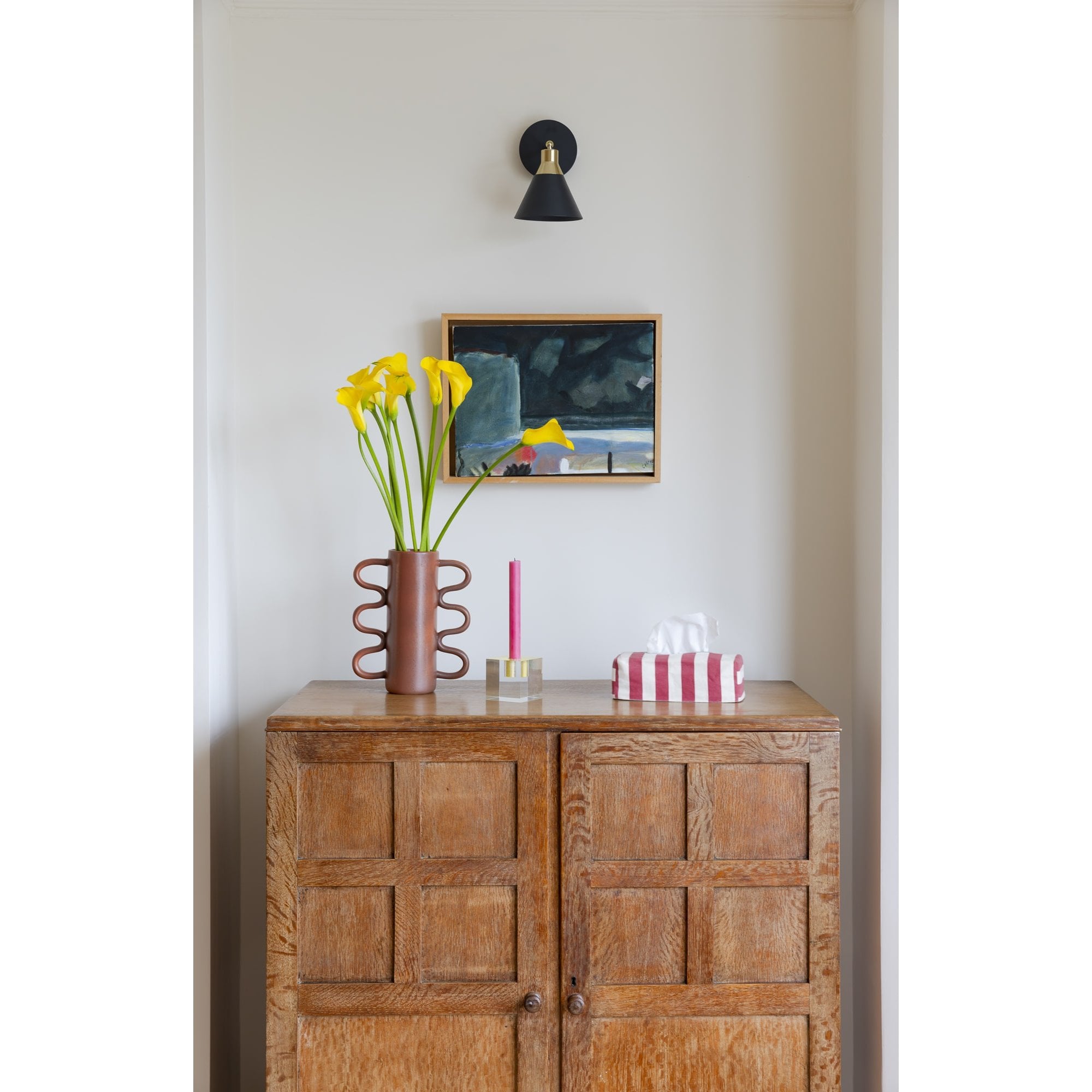 houseof. Cone Wall Light - Charcoal Grey