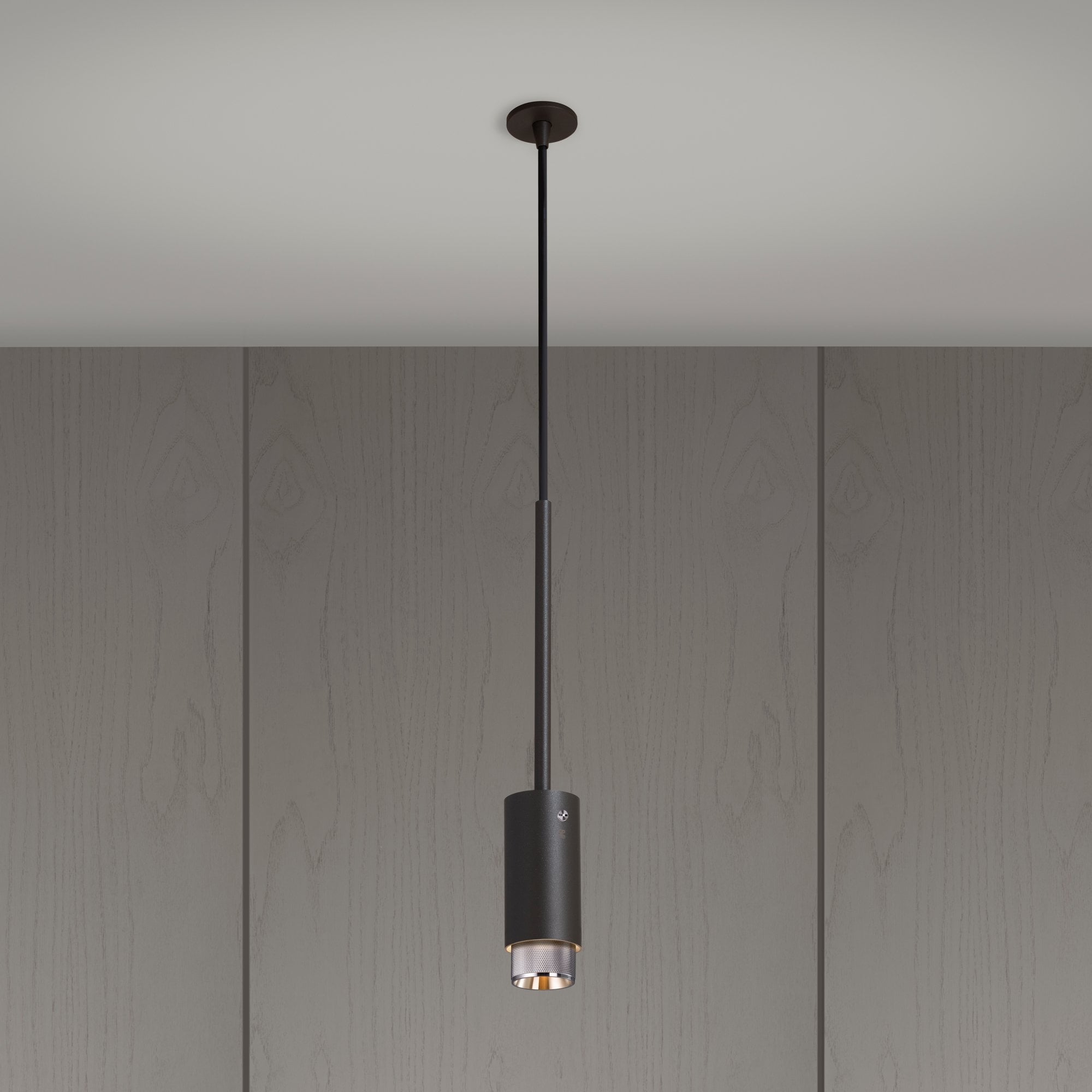 Buster + Punch Exhaust Cross Graphite Pendant