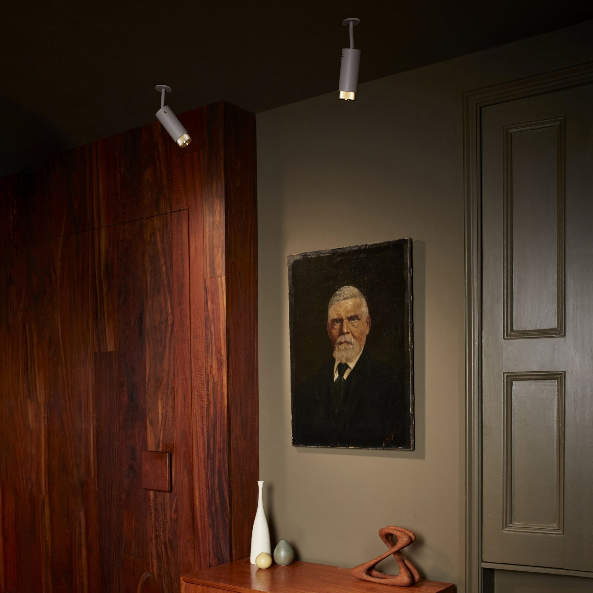 Buster + Punch Exhaust Linear Stone Spotlight