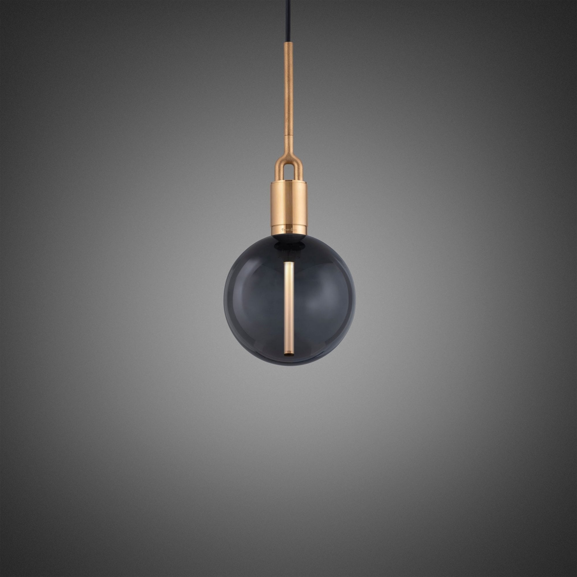 Buster + Punch Forked Globe Smoked Pendant - Medium