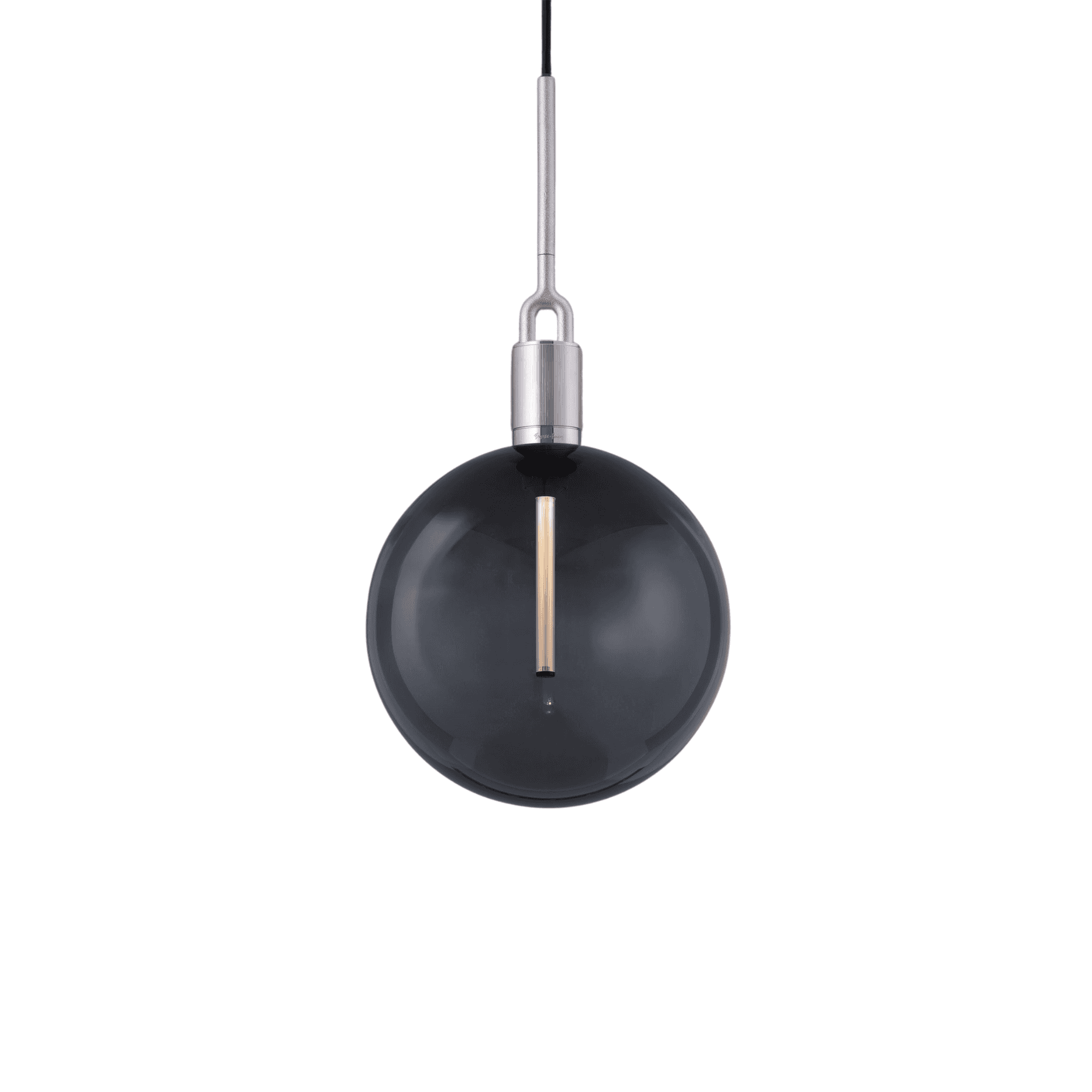 Buster + Punch Forked Globe Smoked Pendant - Large