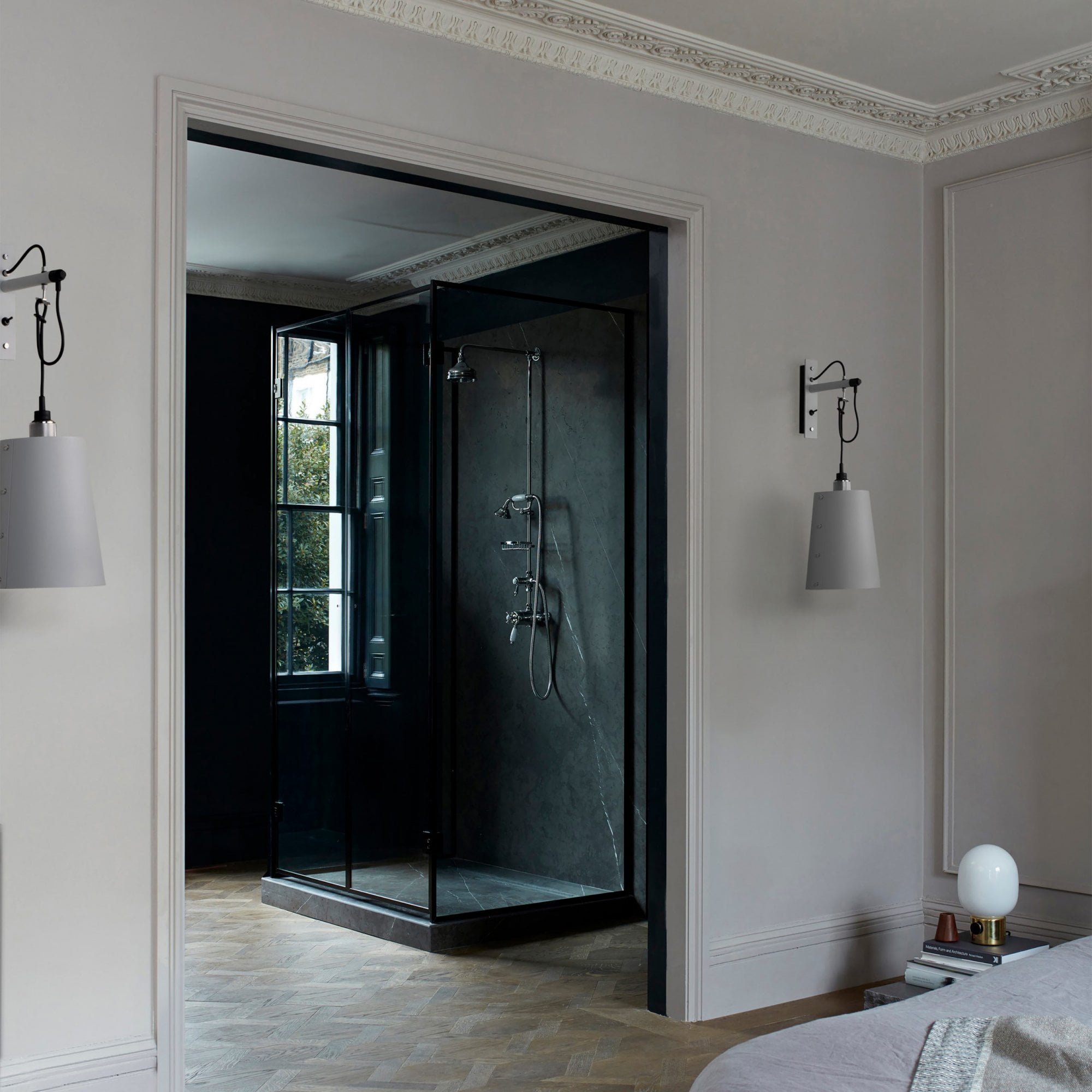 Buster + Punch Hooked Wall Light - Large - Stone