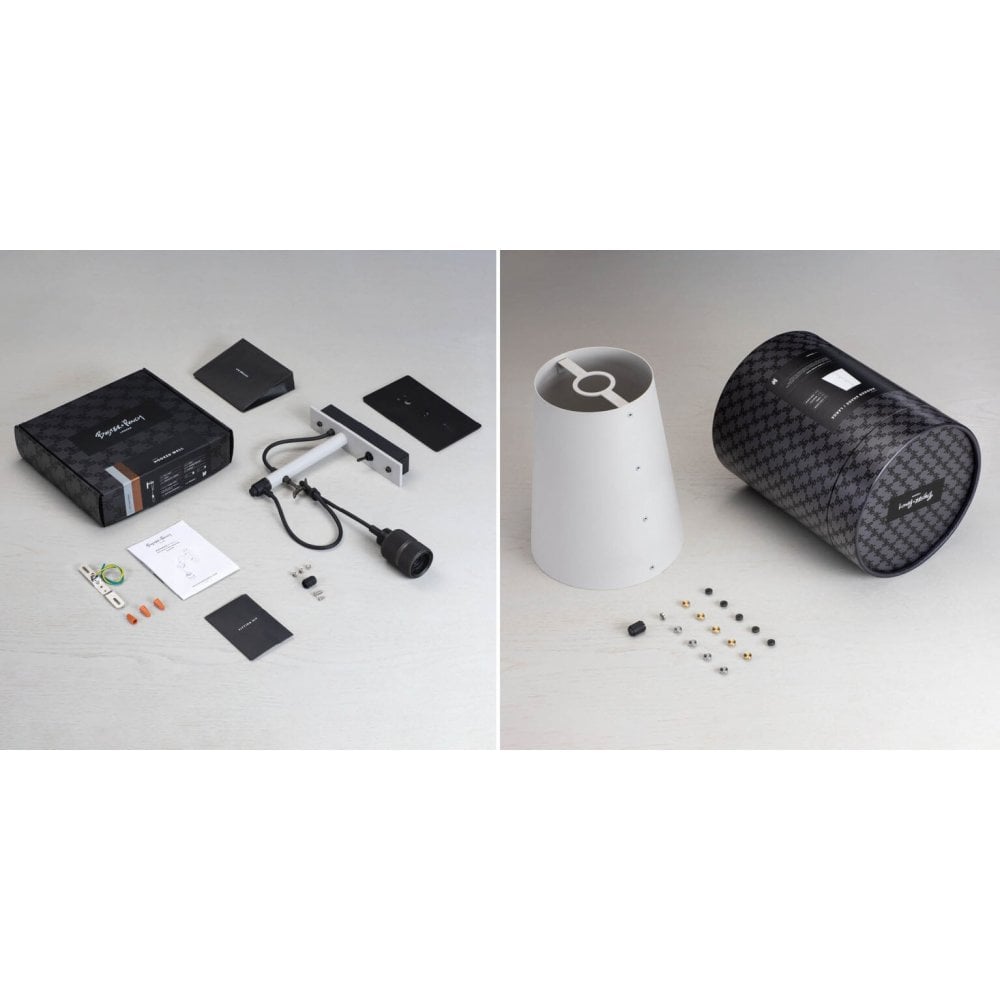 Buster + Punch Hooked Wall Light - Large - Stone