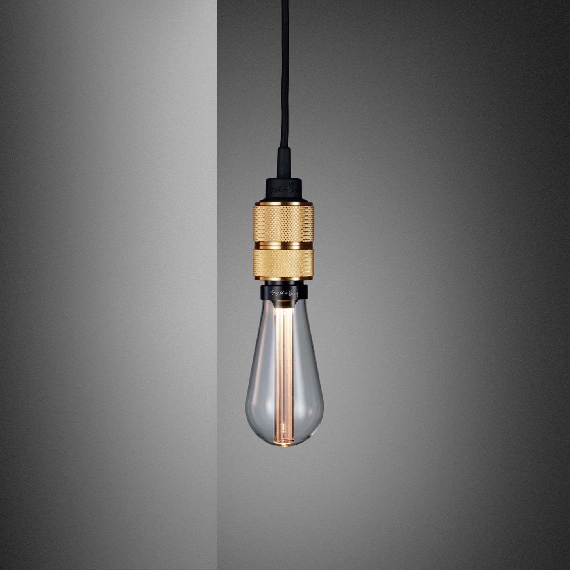Buster + Punch Hooked Wall Light - Nude - Graphite