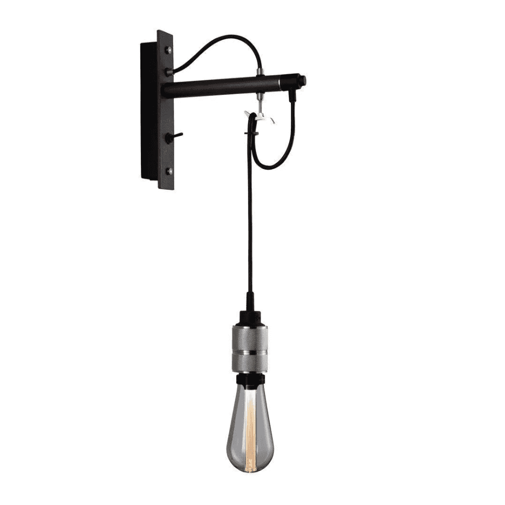 Buster + Punch Hooked Wall Light - Nude - Graphite