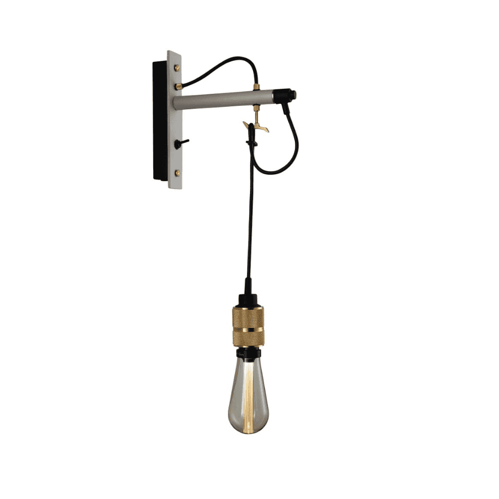Buster + Punch Hooked Wall Light - Nude - Stone