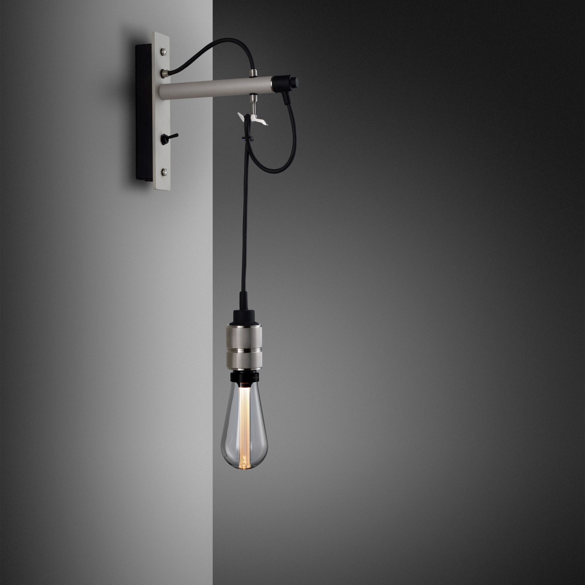 Buster + Punch Hooked Wall Light - Nude - Stone