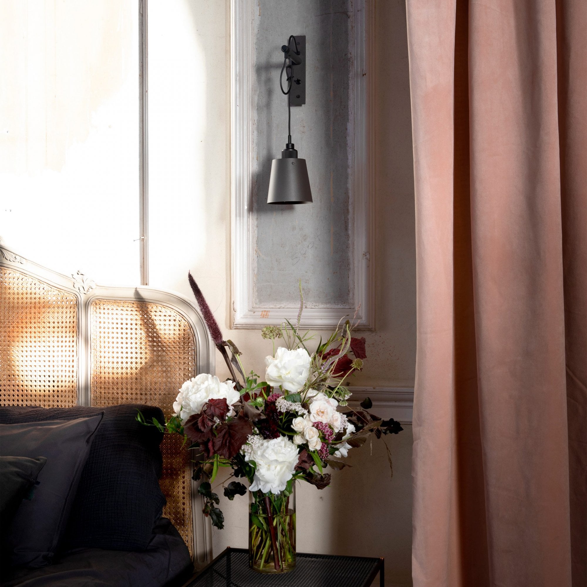 Buster + Punch Hooked Wall Light - Small - Graphite