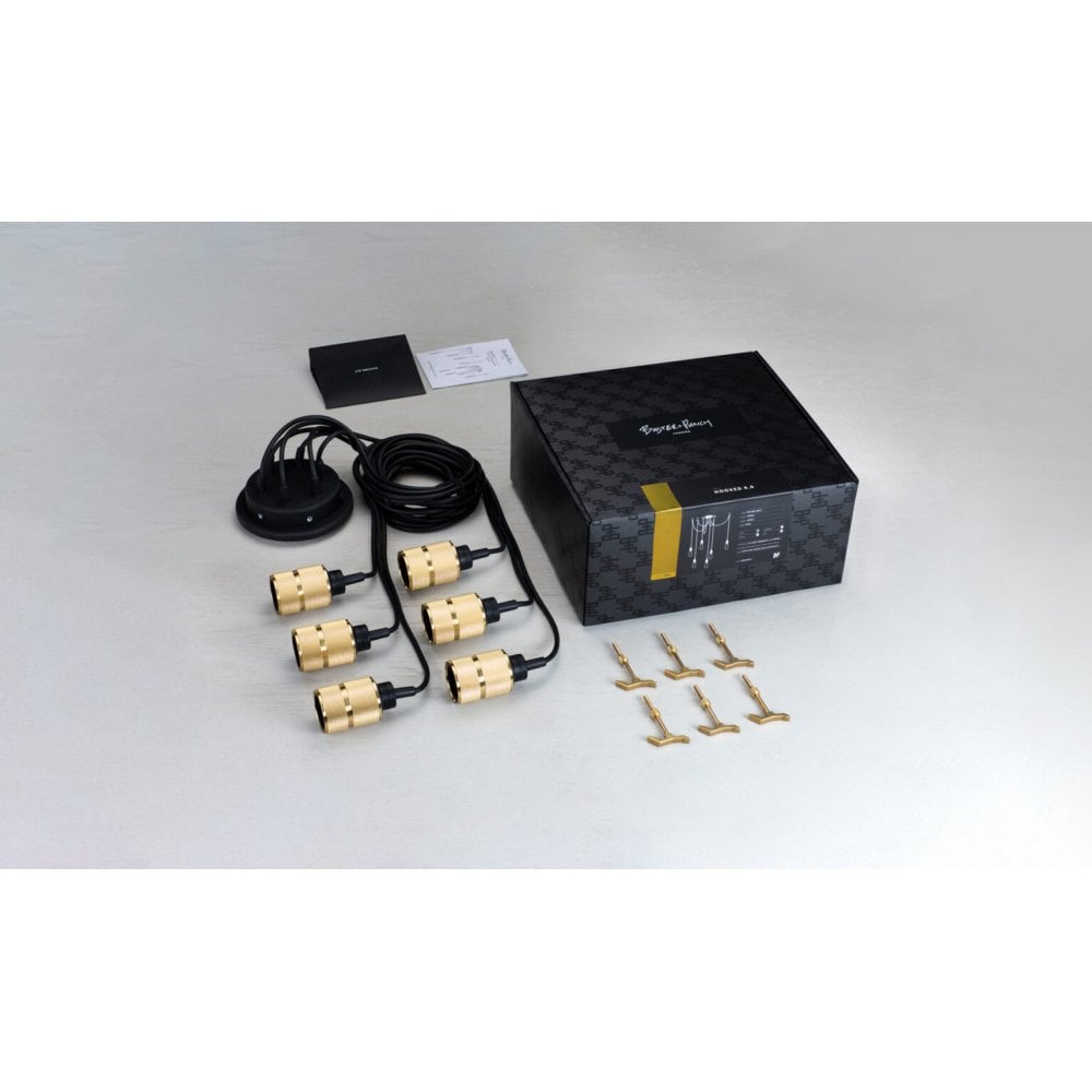 Buster + Punch Hooked 6.0 Nude Chandelier