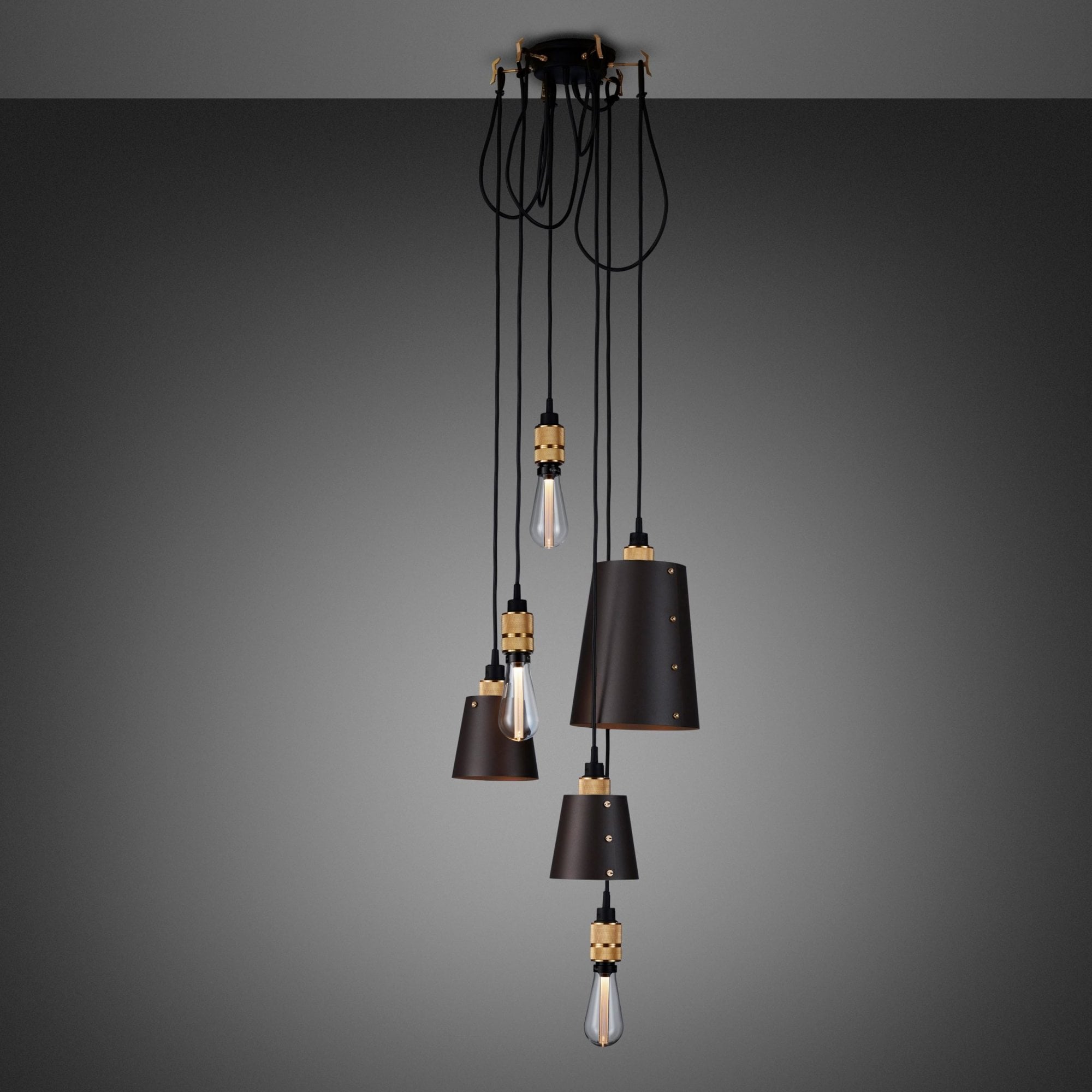 Buster + Punch Hooked 6.0 Mix Graphite Chandelier
