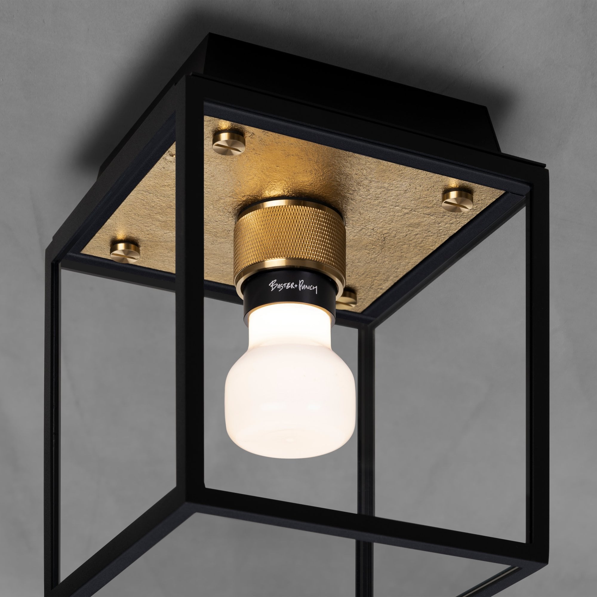 Buster + Punch Caged Wet Ceiling Light IP44 - Small