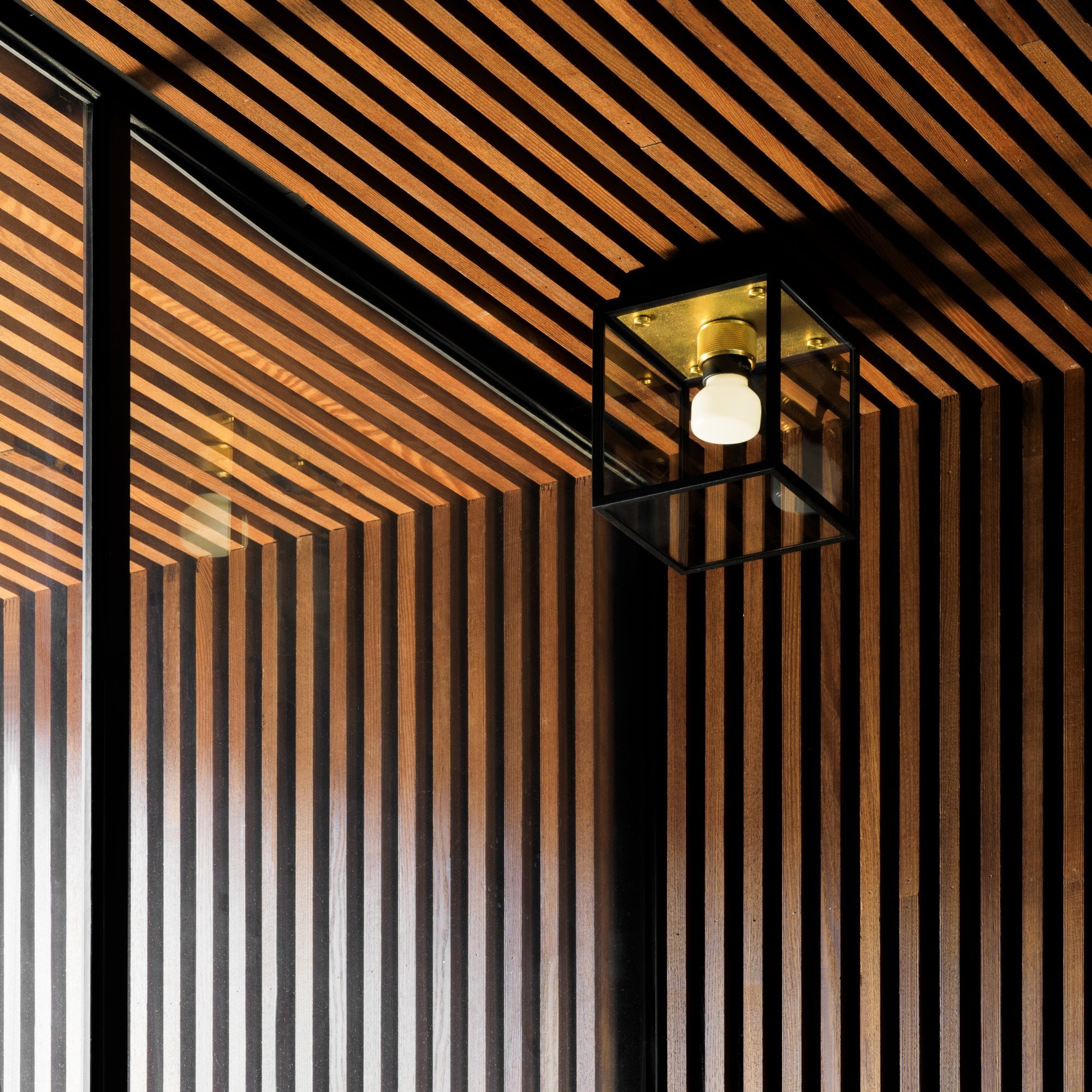 Buster + Punch Caged Wet Ceiling Light IP44 - Small