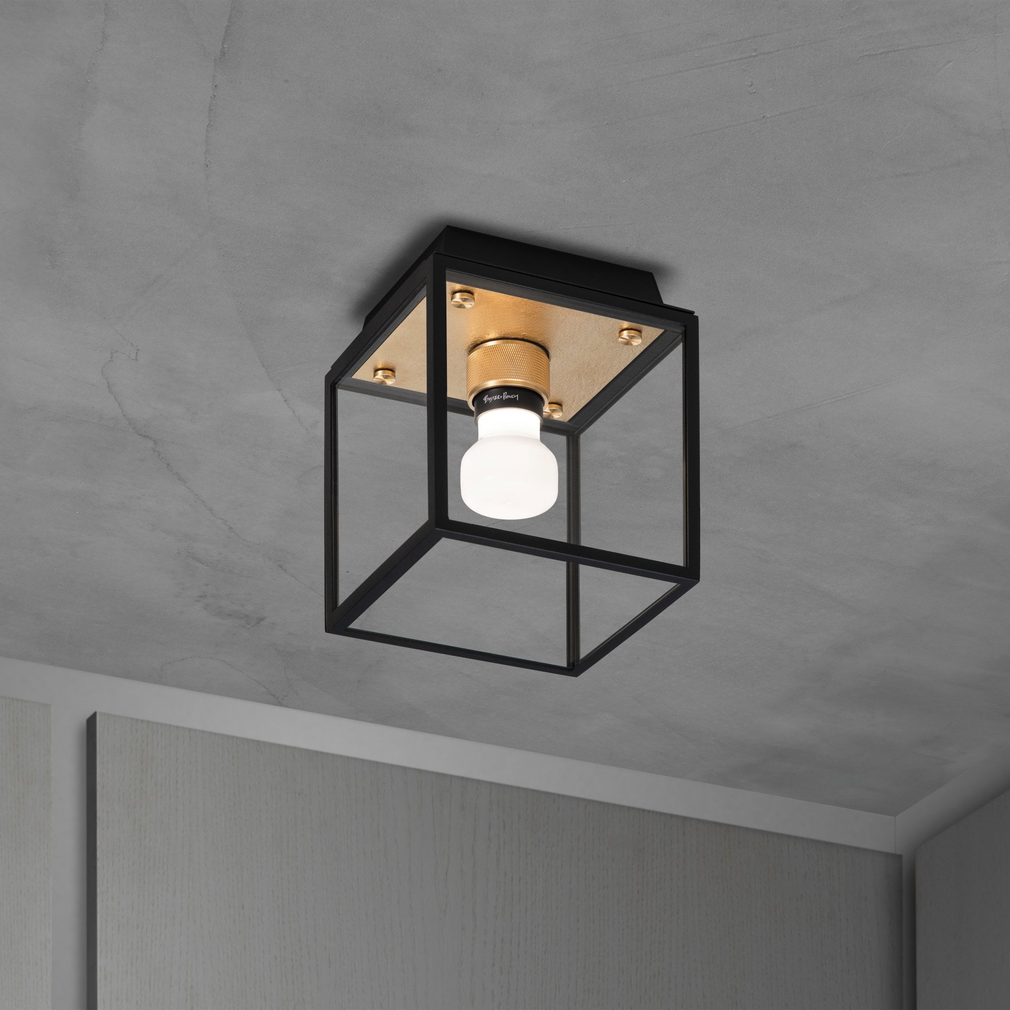 Buster + Punch Caged Wet Ceiling Light IP44 - Small