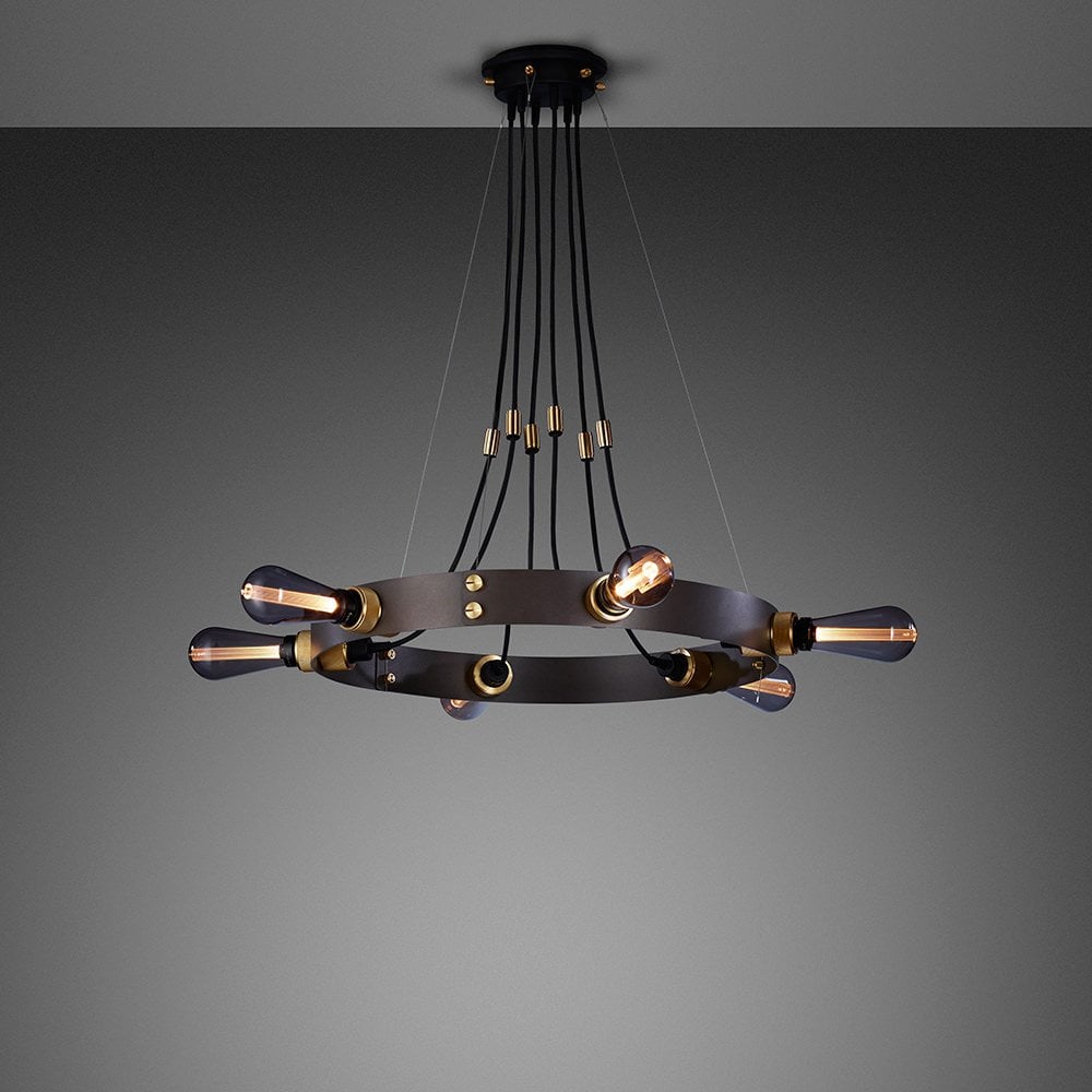 Buster + Punch Hero Graphite Chandelier