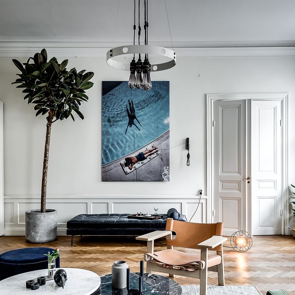 Buster + Punch Hero Stone Chandelier