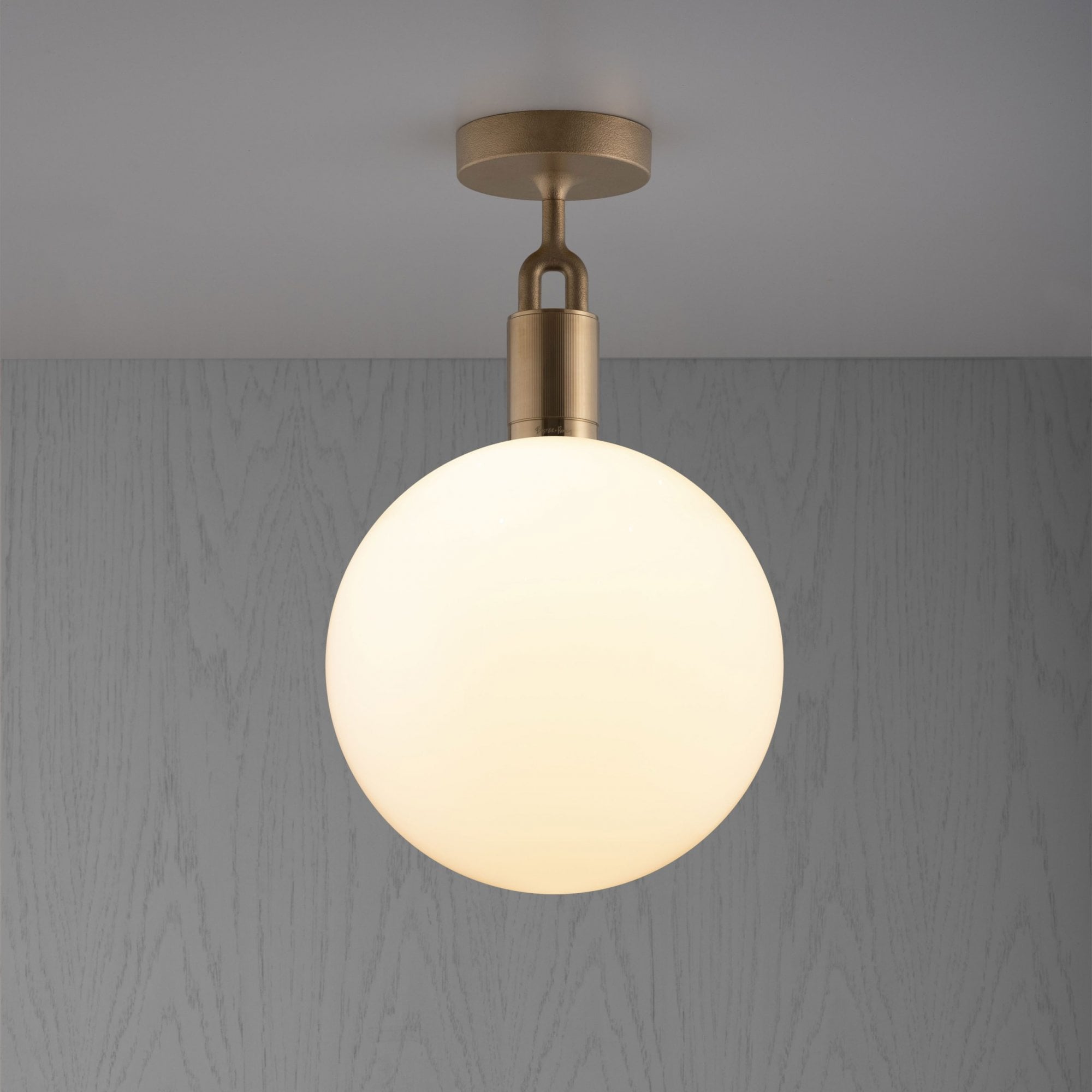 Buster + Punch Forked Ceiling Opal Globe - Large