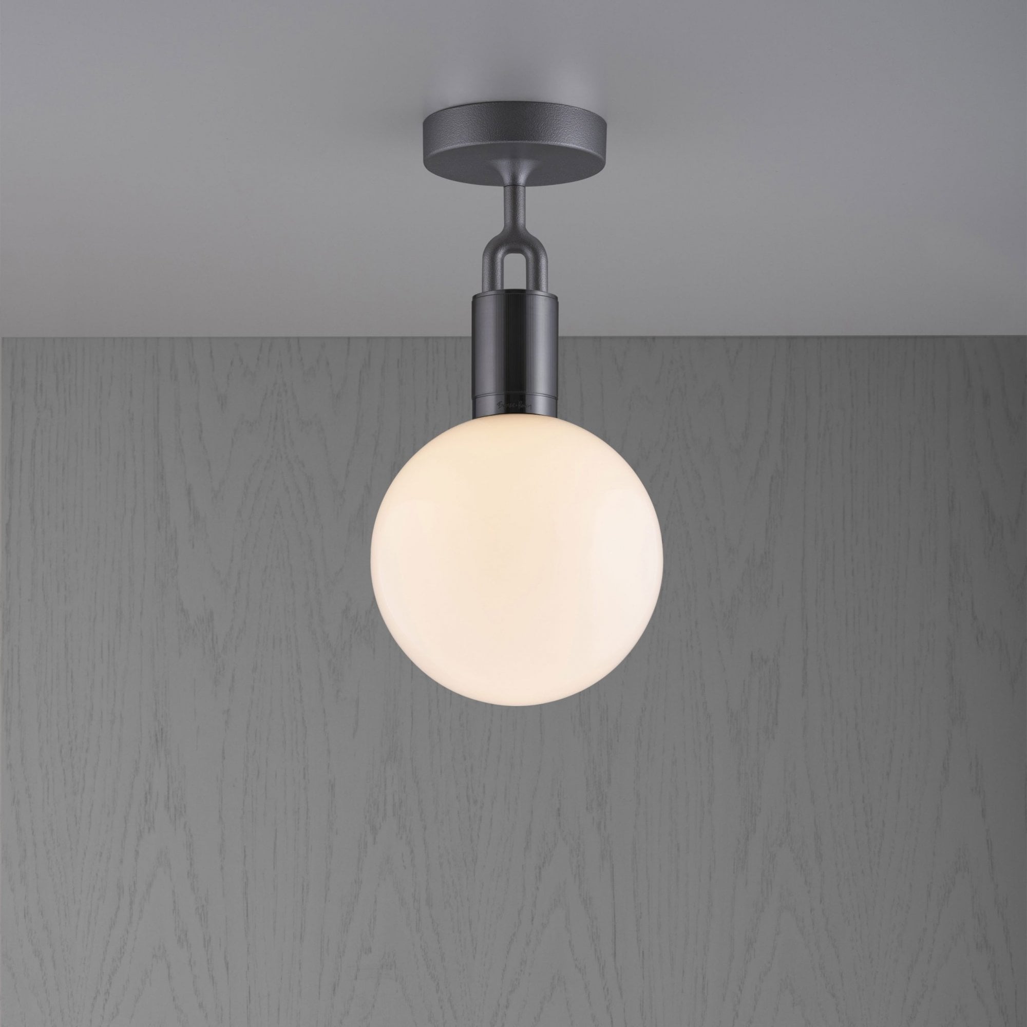 Buster + Punch Forked Ceiling Opal Globe - Medium