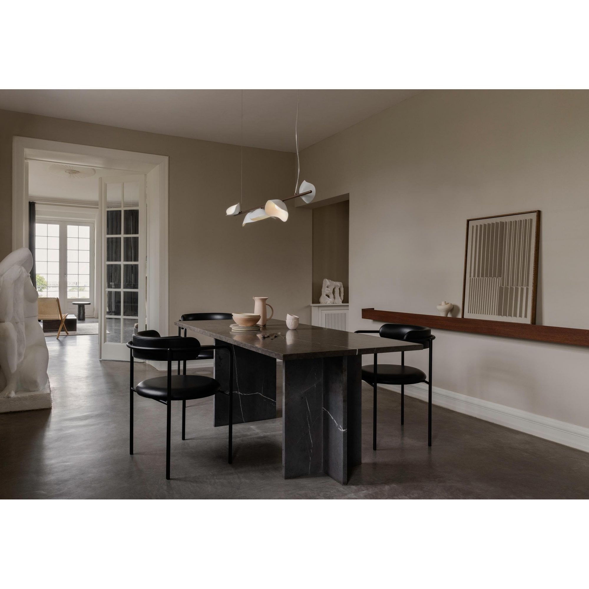 Nuura Florii 5 Linear Light - Dark Bronze & White