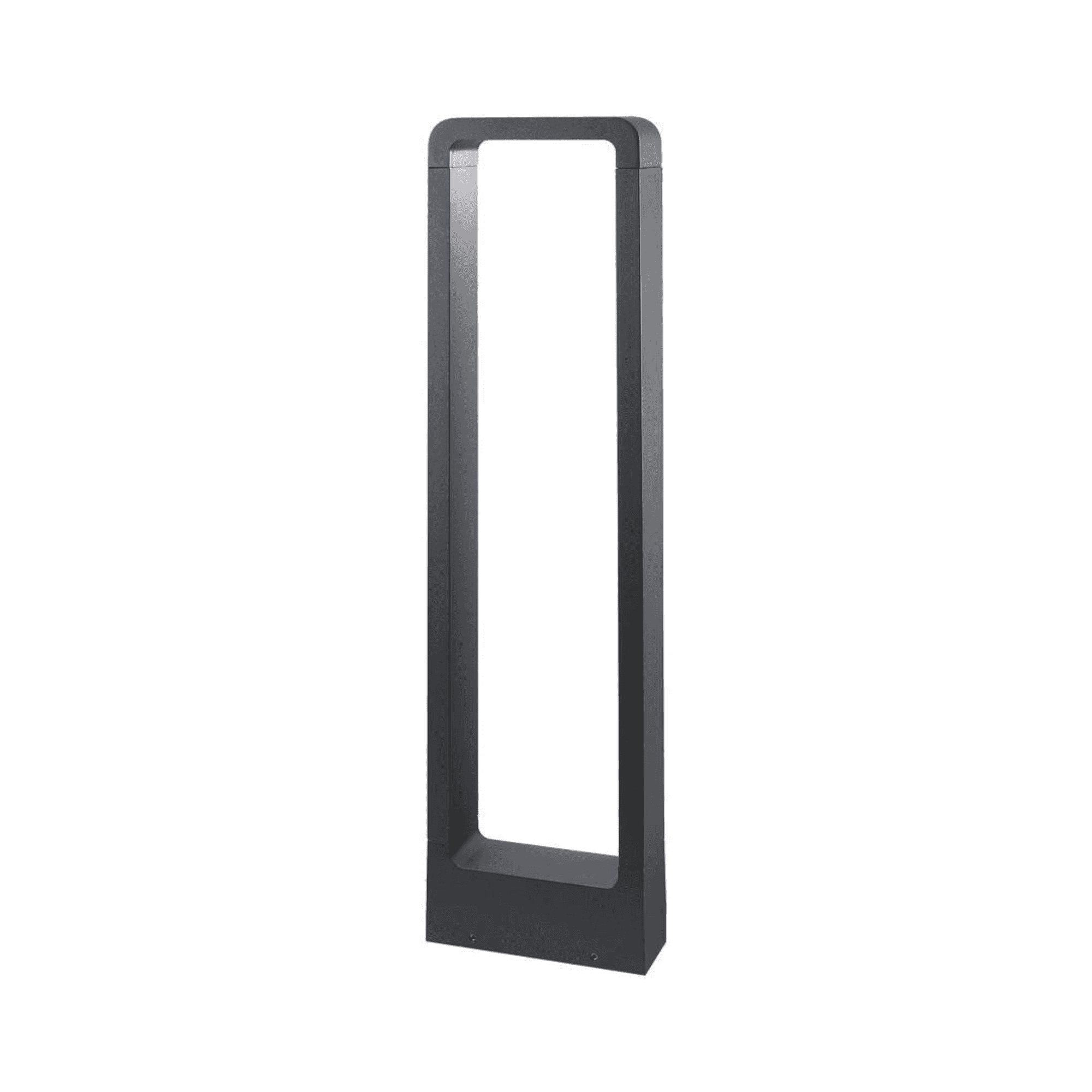 Collingwood LUXI 54 Rectangular Terminal Bollard - Anthracite Grey