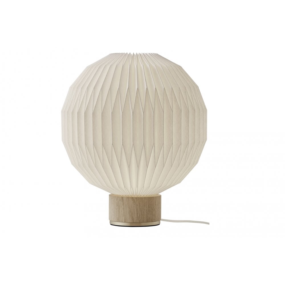 Le Klint Model 375 Table Lamp - Oak & White Shade