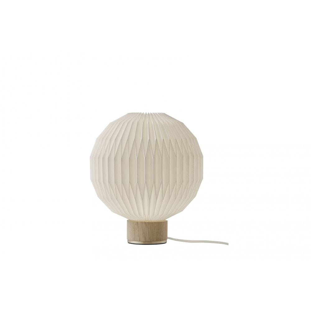 Le Klint Model 375 Table Lamp - Oak & White Shade