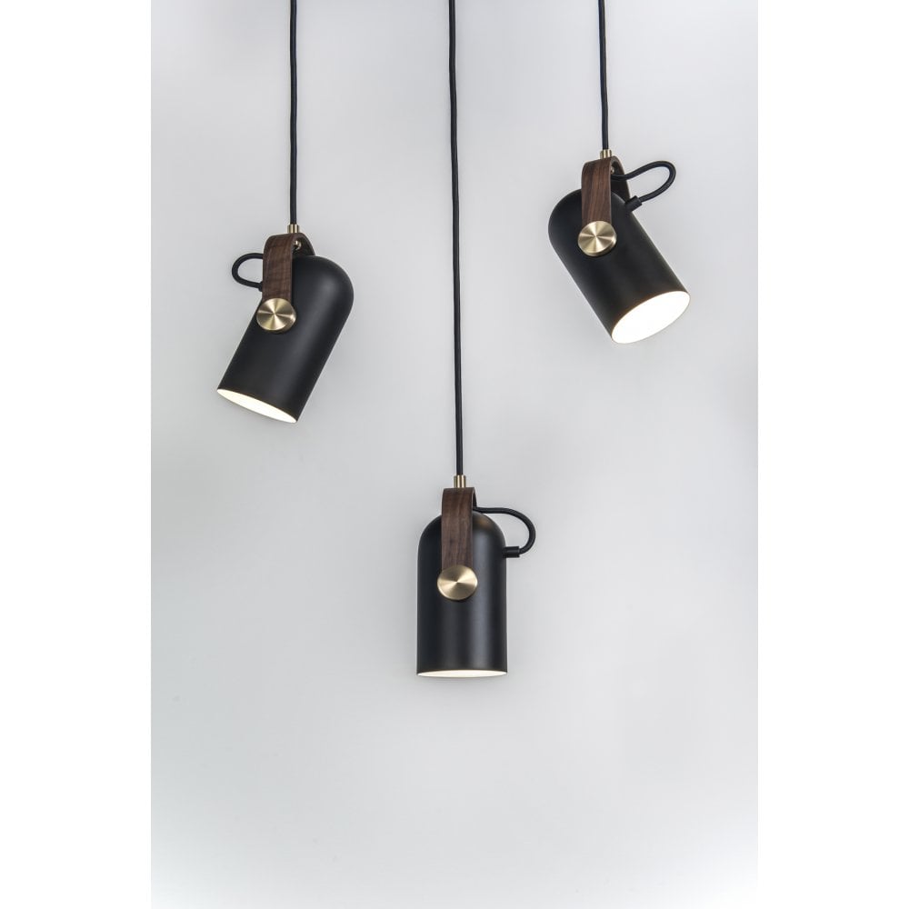 Le Klint Carronade Pendant Spotlight - Black & Brass