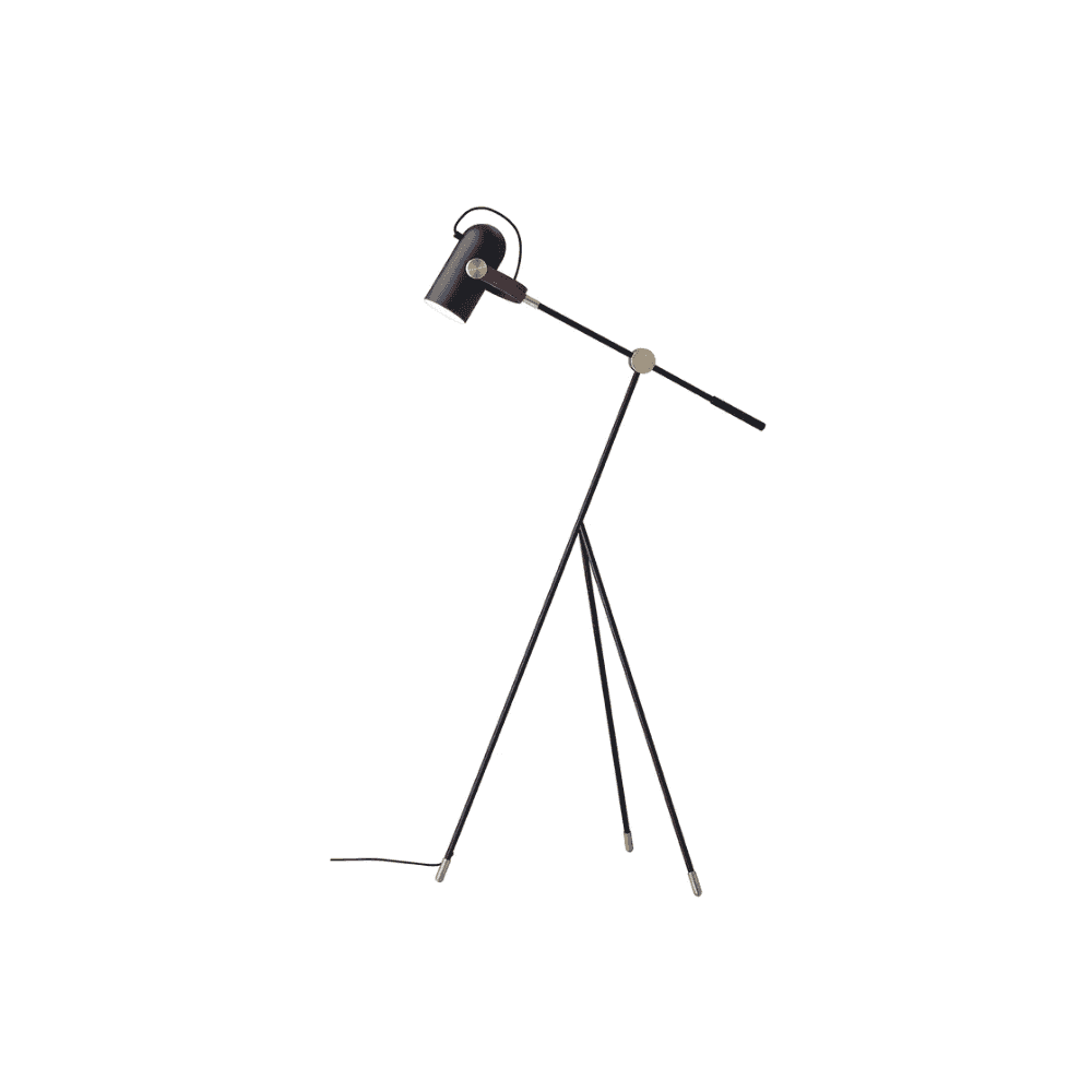 Le Klint Carronade Floor Lamp - Low - Black & Brass