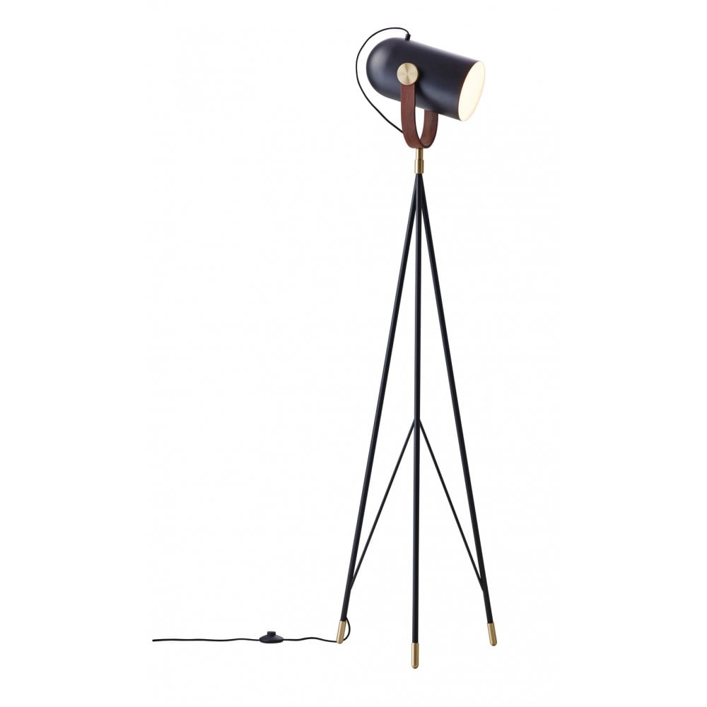 Le Klint Carronade Floor Lamp - High - Black & Brass