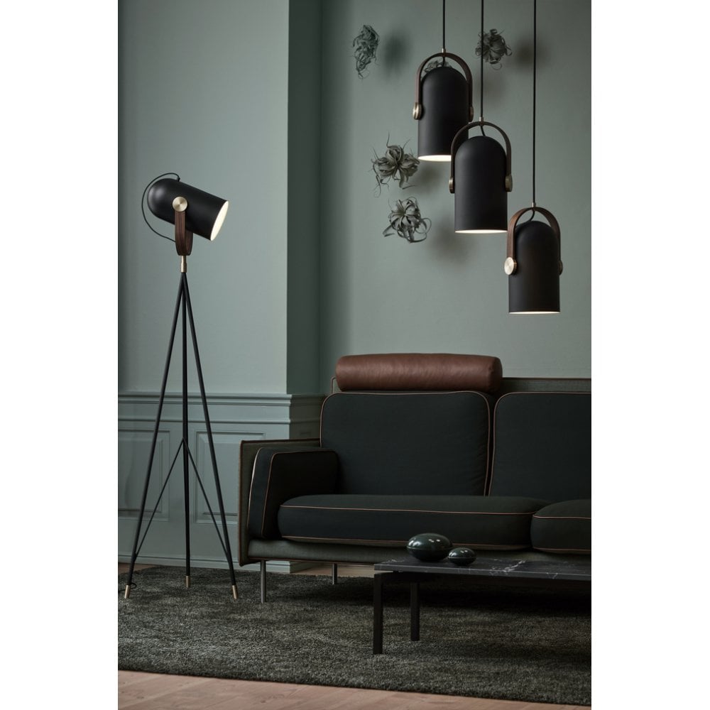 Le Klint Carronade Floor Lamp - High - Black & Brass