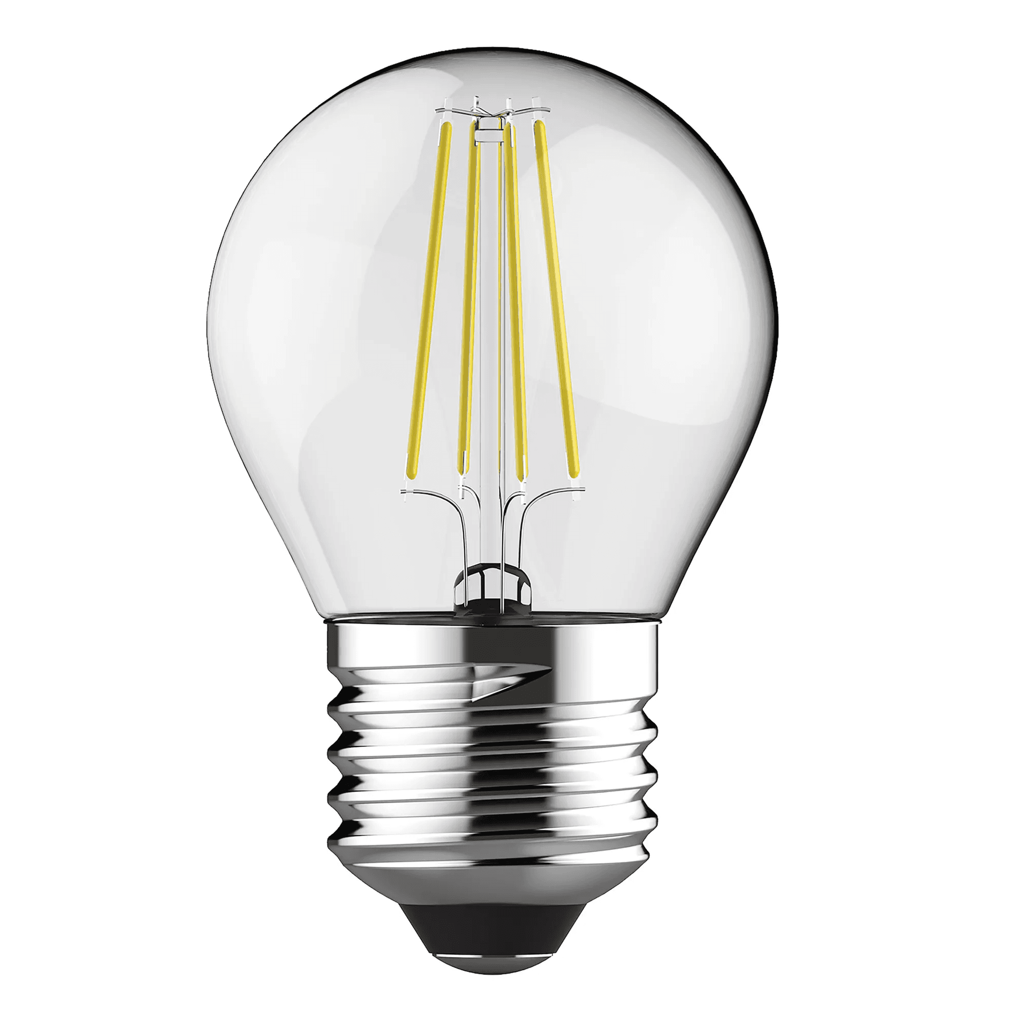 Luxram Value Classic 4W LED Ball E27 Warm White - 2700K (Non-Dimmable)