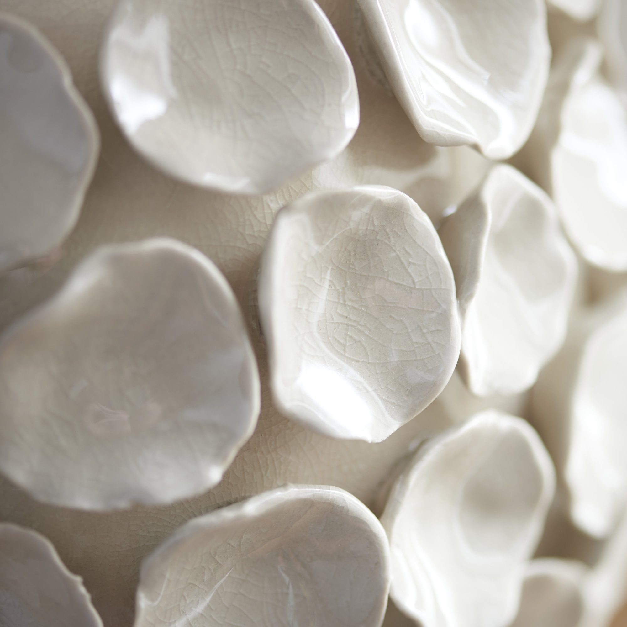 Endon Borello Single Light Table Lamp - Ivory Crackle Glaze & Brushed Aged Brass Plate