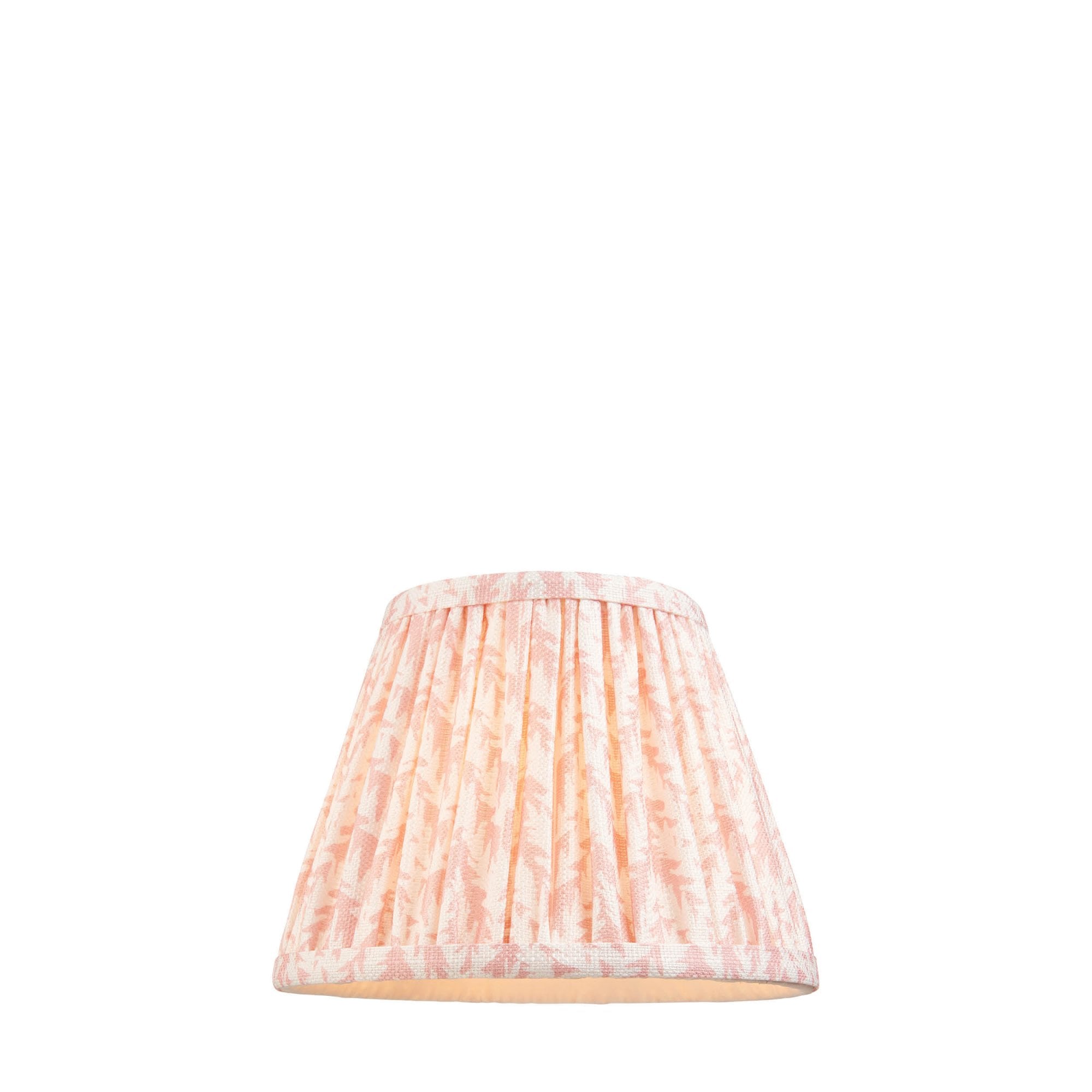 Endon Leaf Single Light Shade 20cm - Peachy Keen Fabric