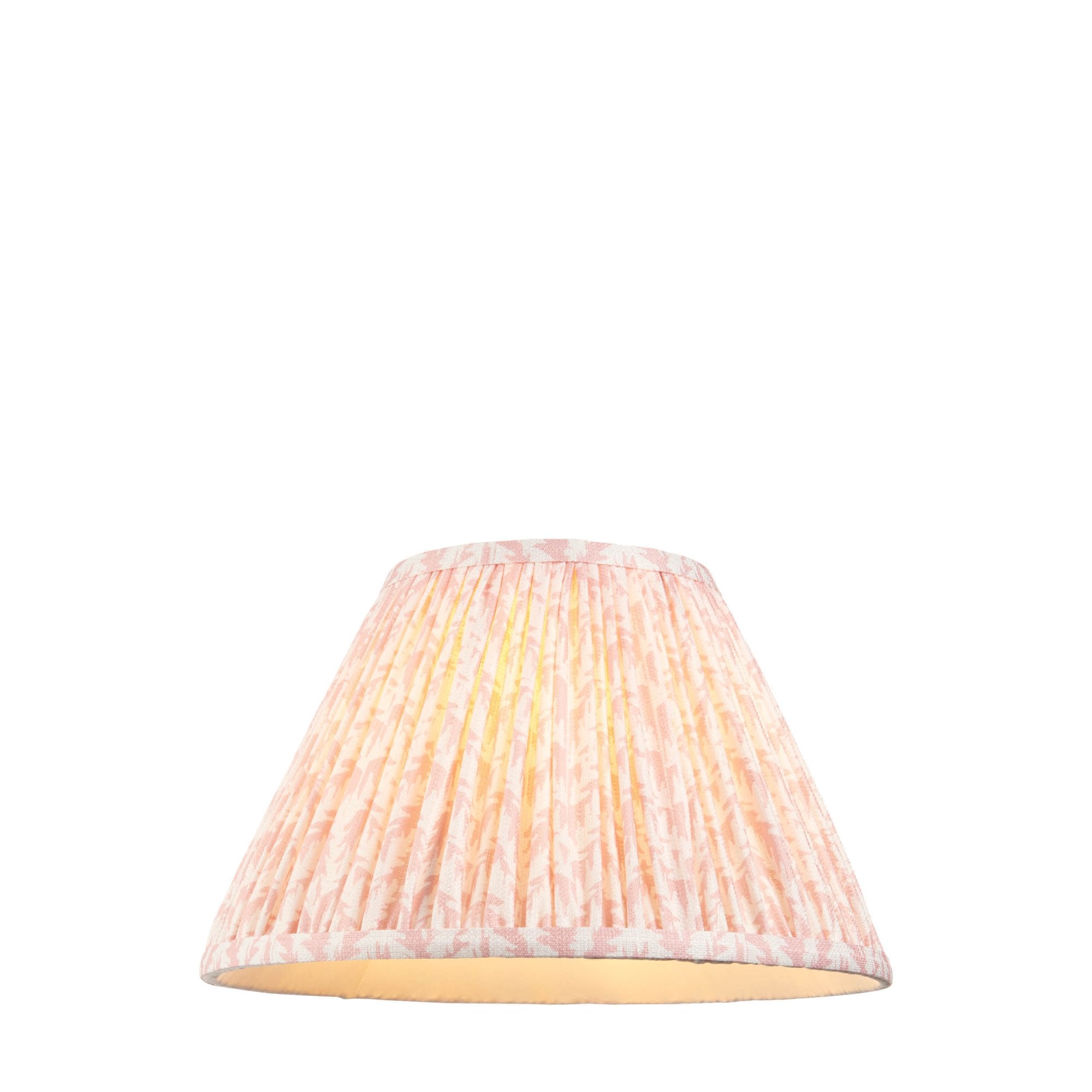 Endon Leaf Single Light Shade 30cm - Peachy Keen Fabric